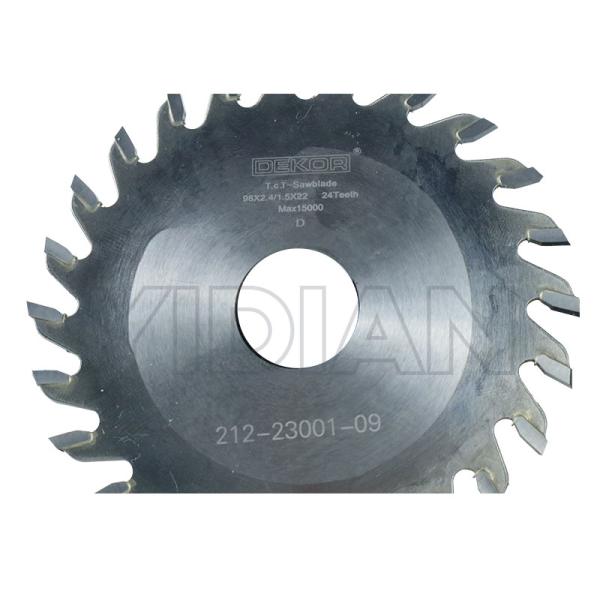 98x2.4/1.5x22 запасные части пилы 24 зуба Tct Blade деревообрабатывающее оборудование режущий инструмент