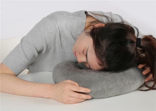 U Shaped Shredded Memory Foam Neck Support Travel Pillow Soft Airplanes Usage
