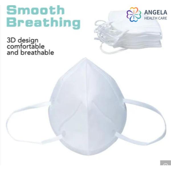 In Stock Fast Delivery FFP2 KN95 N95 Protective Mask Face Mask Best Quality White EN149:2001+A1:2009