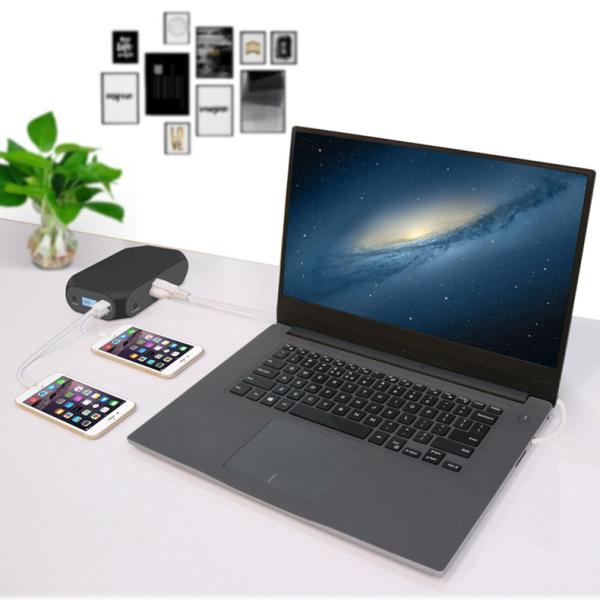 Ноутбук Солнечный наружный электростанция 18000mAh AC/DC 65W с универсальным розеткой