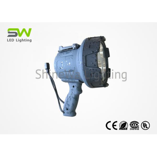 1500 Lumen Handheld LED Spotlight , Outdoor Rechargeable Hunting Searchlight