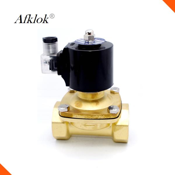 2 polegada 2W-250-25 da posição DN25 1 da maneira 2 válvula de solenoide da água de 220 volts