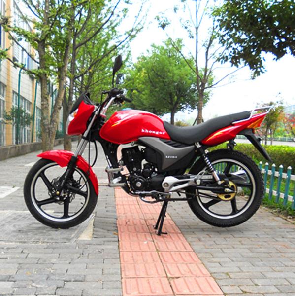 Motocicletas de gasolina baratas 150cc motor de motocicletas 4 tempos Bolívia popular motor ZS motocicletas automáticas 150cc