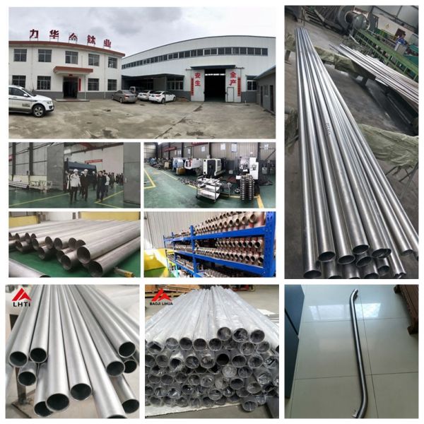 GR2 Titanium Motorcycle Auto Exhaust Pipe Dia 38mm / 50.8mm / 63.5mm / 76mm / 89mm