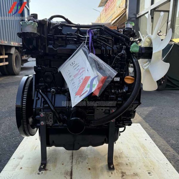 4TNV98-ZCSRCC Yanmar Excavator 4-Cylinder Diesel Engine Assembly