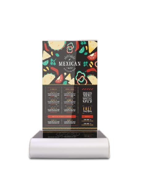 5V / 2A Mobile Cell Phone Charger Universal Restaurant Power Bank Menu Holder
