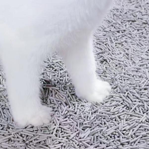 Deodorizing Activated Carbon Cat Litter Grey Biodegradable Tofu Cat Litter