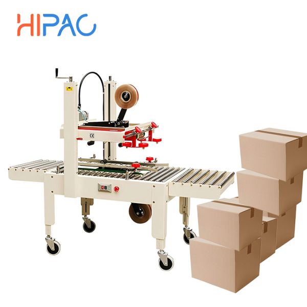 Semi-automatic Carton Sealer with High Productivity and Easy Operation for Efficient Box Folding and Sealing