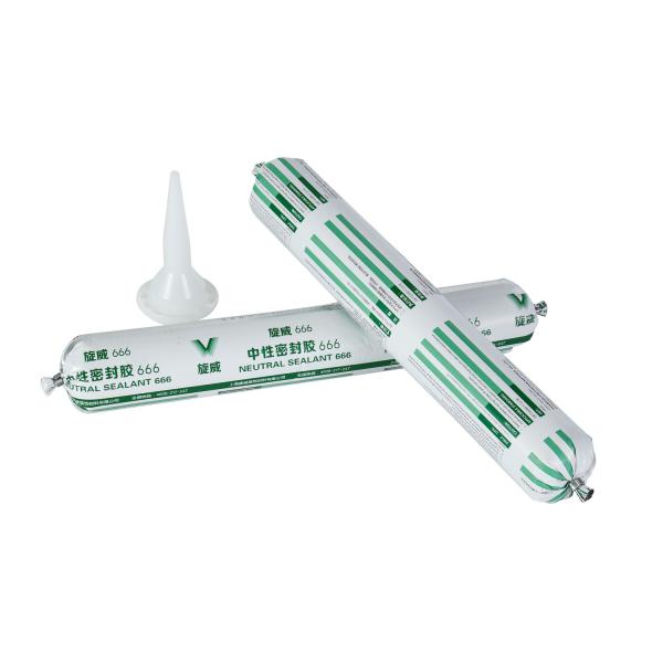 Door And  Window Silicone Caulk Silicone / Waterproof Silicone Glue No Corrosion