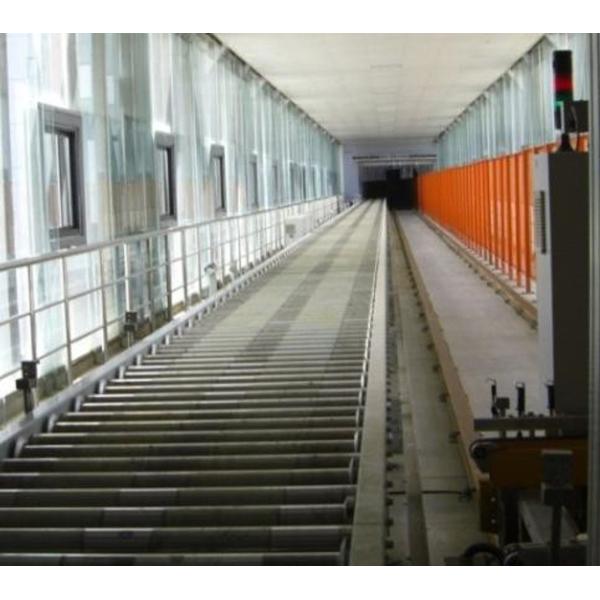 Galvanized Roller Carton Conveyor System Process Design Size