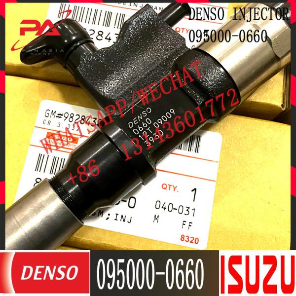 Fuel Injector ISUZU 4HK1 Engine Common Rail Injector 095000-0660 970950-0547 095000-5471
