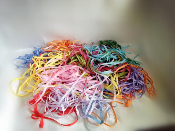 100% pure silk embroidery ribbon,4mm silk ribbon,solid color slik satin ribbon polyester satin ribbon decoration