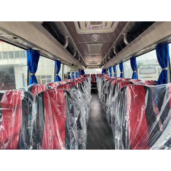Manual Transmission Type 60 Seats Used Buses in India Yu Tong Luxury Bus AC Equipped