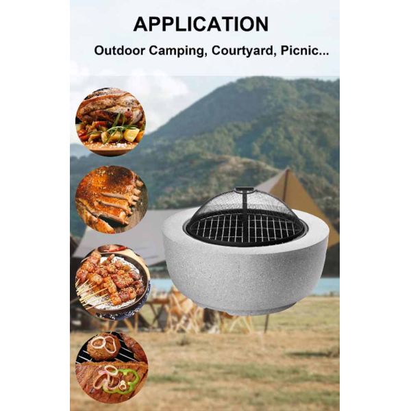 2025 Brasero de camping extérieur portable à bois, particulièrement populaire