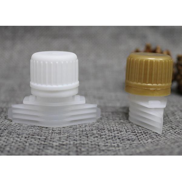 la jalea de 16m m/la leche/el plástico del paquete de la máscara/de la crema vierten los canalones con los tapones de tuerca