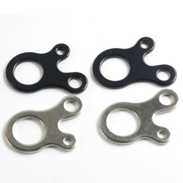 3 Holes Stainless Steel Quick Knot Tent Wind Rope Buckle Tightening Hook for Campsite