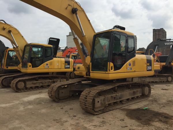 Komatsu PC200-6 PC200-7 PC200-8 Used Japanese 20 ton Hydraulic Track Digger Excavator
