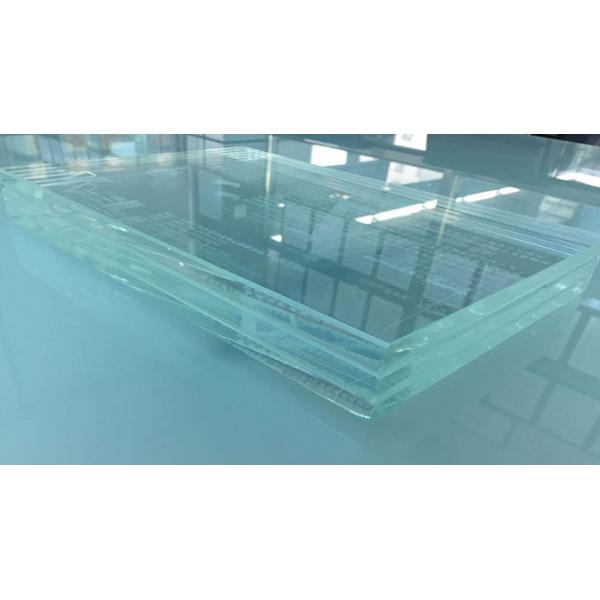 Building Laminated Tempered Glass Safety Low Iron Polished Edged Toughened / Reflective / Frosted Glass