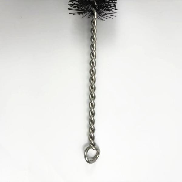 75cm Extended Reach Stainless Steel Core Food-Grade Nylon Bristles Bottle Cleaning Brush for 5-Gallon Water Jugs