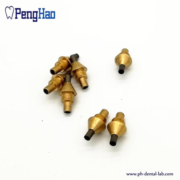 Brass Material Nozzle Dental Lab Equipment Spare Parts For Sandblaster Machine