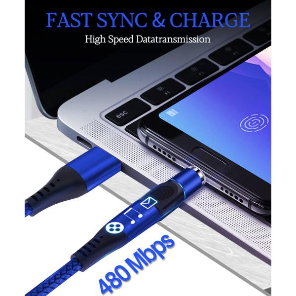 Explosion Proof Fast Charging USB C Cable 45g Magnetic OTG Adapter