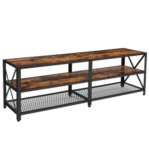 Large TV Stand, Long TV Stand, Industrial TV Furniture, Particleboard TV Stand, LTV095B01