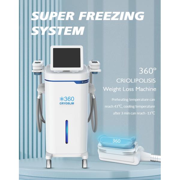 ISO Cryolipolysis Slimming Machine 360 Body Contouring Vacuum Therapy Machine Professional