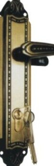 2 Inch Double Mortise Lock , Bedroom Double Cylinder Mortise Lock