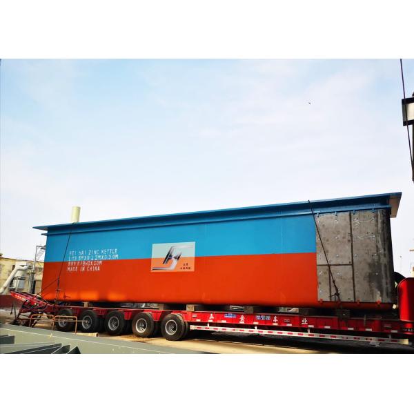 50mm/60mm Round Corner Zinc Pot kettle Hot Dip Galvanizing Furnace Supplier for Your Business