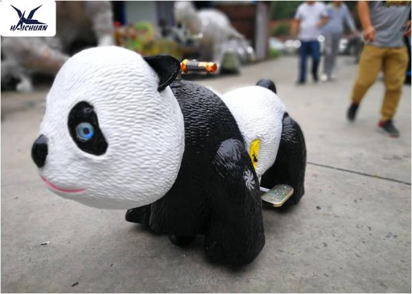 Lovely Cartoon Panda Motorized Animal Scooters Toy Car Children Rides