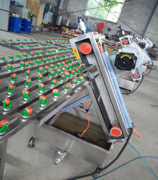 Glass Sand Belt Grinding Machine Stainless Steel Insulating Glass Edge Grinding Machine