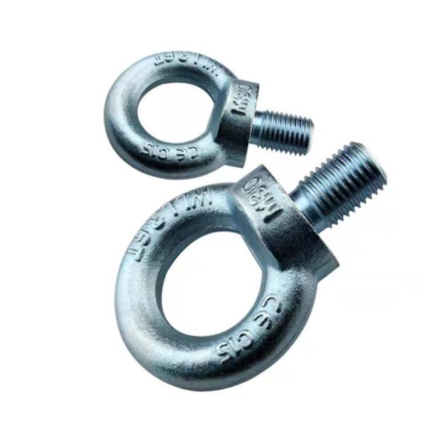 Din580 Galvanized Eye Bolt Round Carbon Steel Lifting Zinc