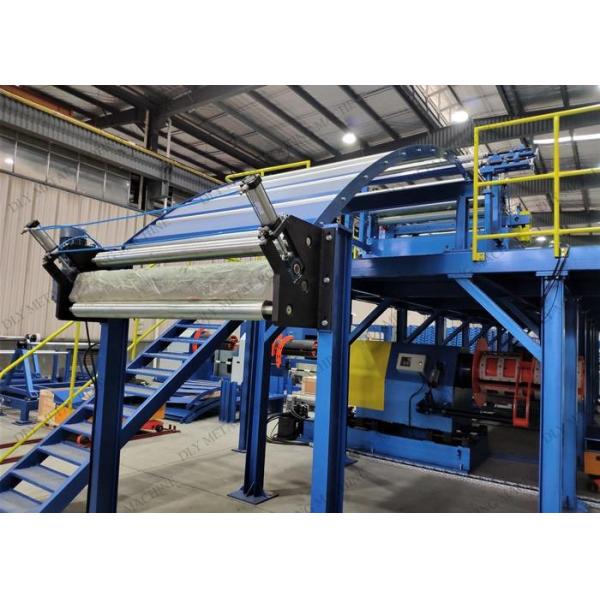 Автоматическое оборудование панели сэндвича полиуретана PLC машины панели крыши металла 20kw