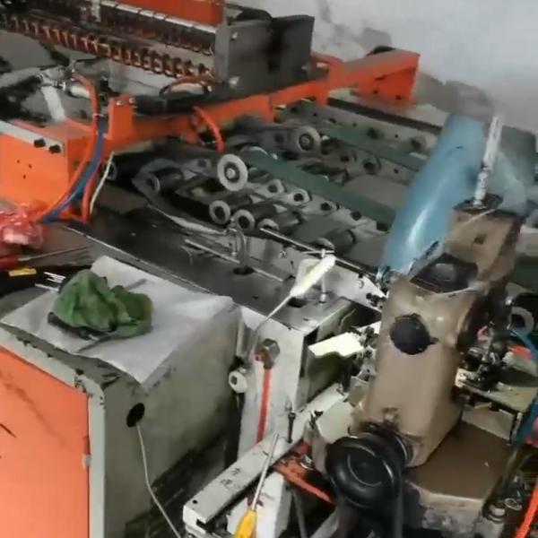 Electric Used Hot Cutting And Sewing Machine For Woven Bags 15-25pcs/Min