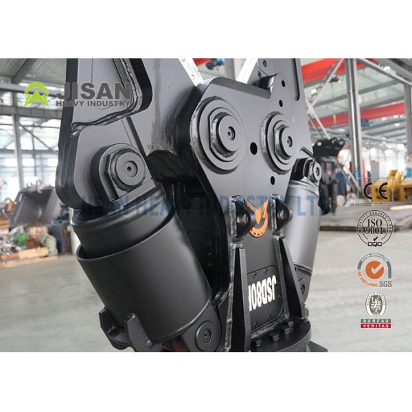 Excavator Metal Shears With 360 Degree Hydraulic Rotation And Replaceable Blade For Demolition And Recycling Operations