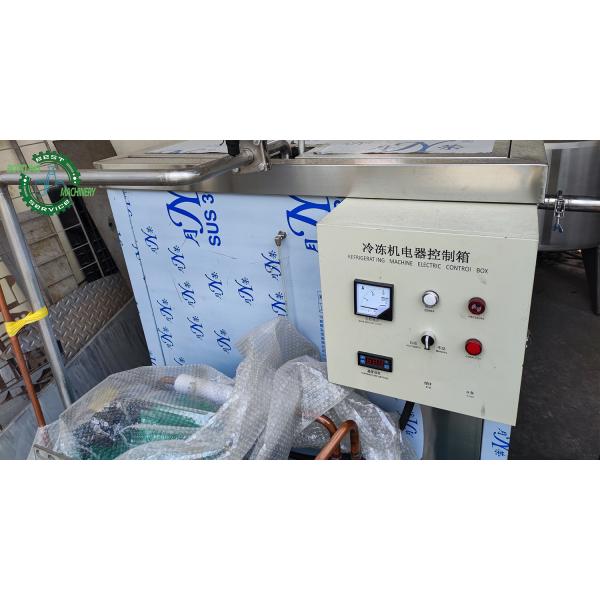 5HP 10HP 15HP Water Cooled Cooling Water Chiller for Milk Soda Water Cooler