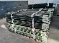 Trash Area Odor Control Plastic Coated Chain Link Fence