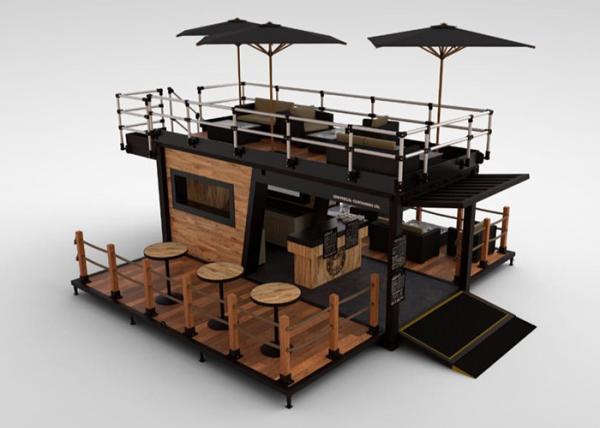 Topshaw High Standard Luxury Container Coffee Shop Bar Container Cafe Mobile Container Restaurant