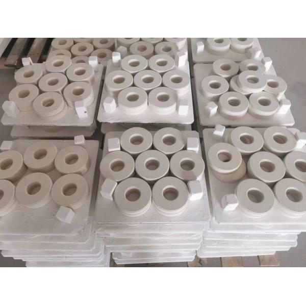 High Temperature Resistance Ceramic Oxide Disc Round For Metal Parts Firing