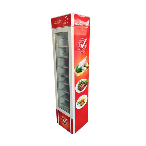 105L Upright Freezer/Vertical Refrigerator Glass Door ETL ISO RoHS CE approved SD105B