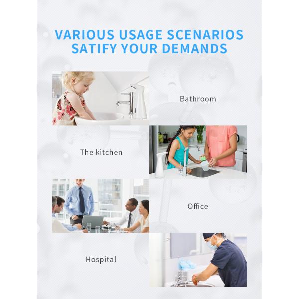 2kg Refillable Touch Free 200ml Electric Hand Sanitizer Dispenser Foam Soap For Hotel