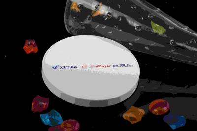 750MPa 98mm Translucent Zirconia Blocks For Single Anterior Crown