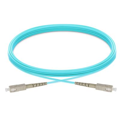 Multi Mode OM3 Fiber Optic Patch Cord SC-SC Simplex/Duplex