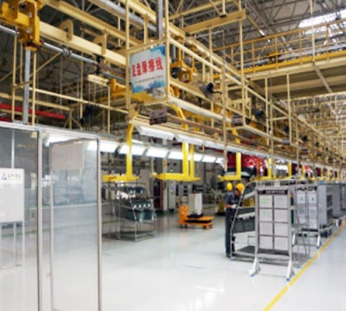 シャーシ アセンブリ ライン/自動車一貫作業