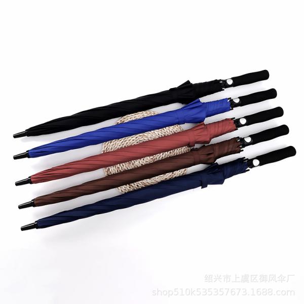 Custom Logo Printed Large Windproof Outdoors Business Umbrella for Travel Convenience