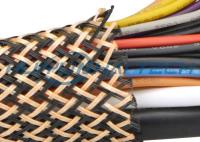 El envolver trenzado extensible aislado ANIMAL DOMÉSTICO para el cable ignífugo de Flexo