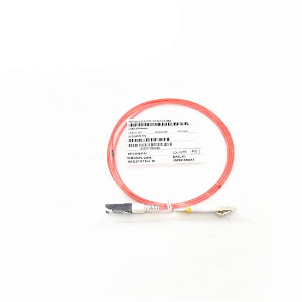 VF45 to LC fiber optic patch cord types Duplex 3.0mm 2.0mm PVC  Multimode  OM1