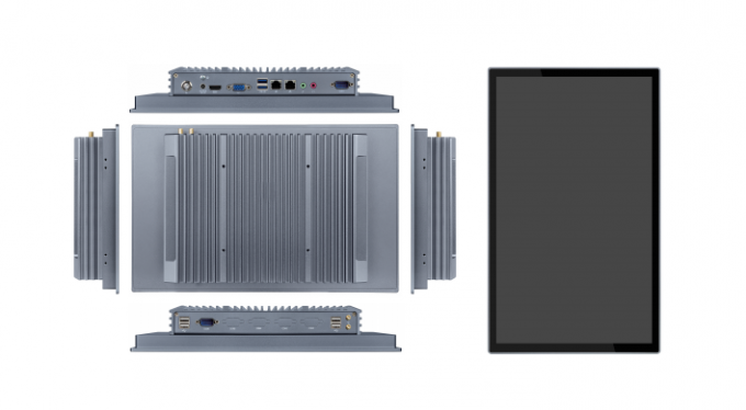 11.6 Inch Industrial Computer Monitor Robust Fanless Industrial Touch Panel PC