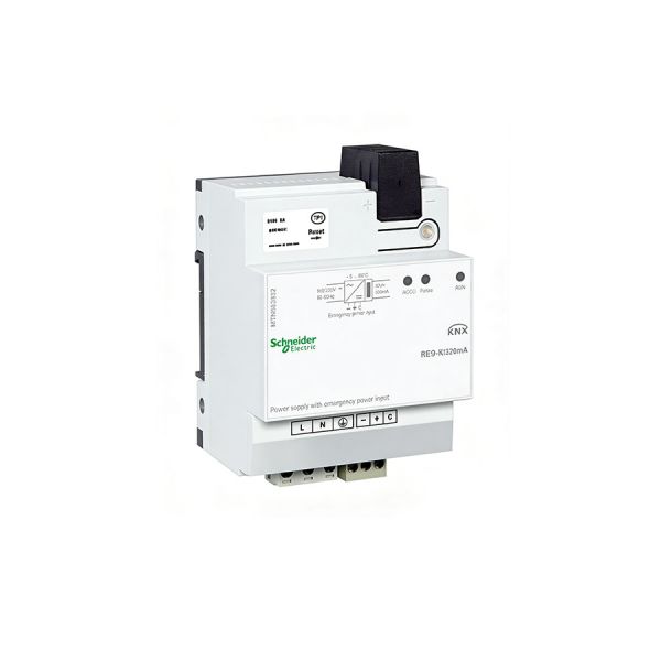 MTN683832 Schneider SpaceLogic KNX Bus Power Supply 320mA with Emergency Power Input