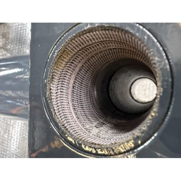 High Pressure Double Acting Hydraulic Cylinder Hard Chrome Plated Surface Extended Slotted Head